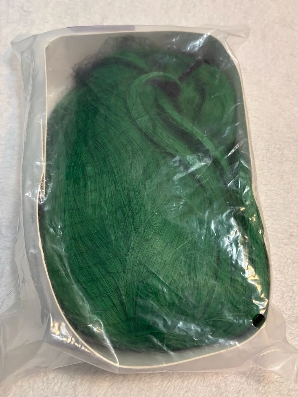 Short Green Synthetic Party Halloween Cosplay Wig NWOT